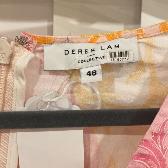 Yellow Cutout Mini Dress" by Derek Lam 10 Crosby - Picture 8 of 13